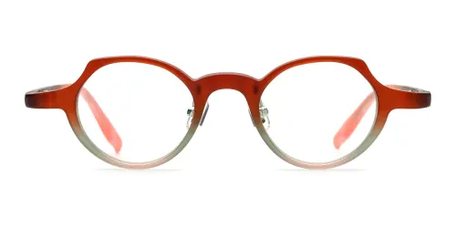 19280 Bagnell Cateye,Oval red glasses