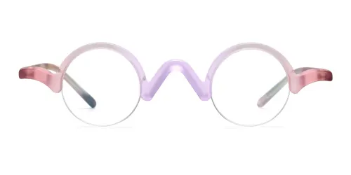 19281 Ochoa Round pink glasses