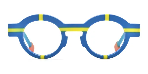 19282 Talbot Round blue glasses