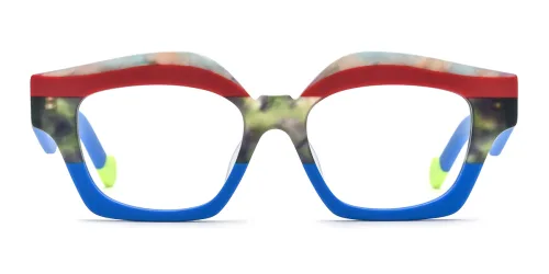 19346 Frye Cateye blue glasses