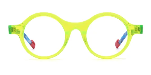 19351 Gracia Round yellow glasses