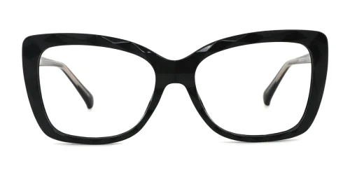 2009 Tacy Cateye black glasses