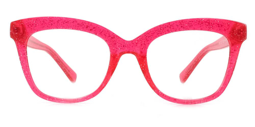 2017 Taliesin Rectangle red glasses