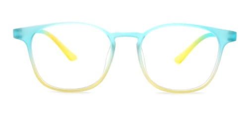2023 Martiy Rectangle green glasses