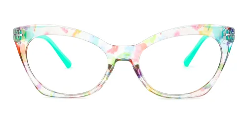 2024 Halfrith Cateye green glasses