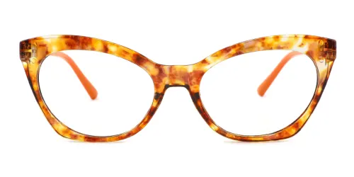 2024 Halfrith Cateye orange glasses