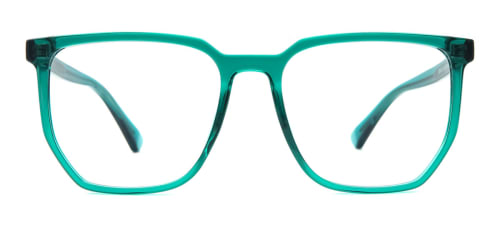 20341 Indiya Rectangle green glasses