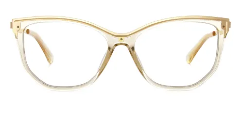 2048 Amma Cateye brown glasses