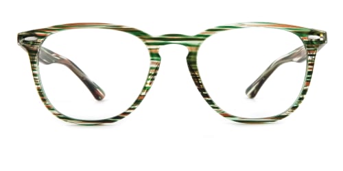 20591 An Oval green glasses