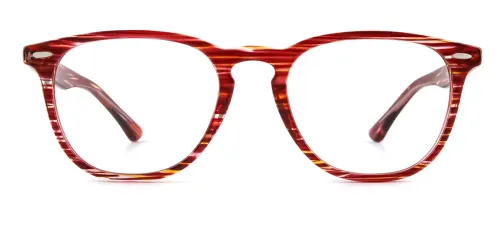 20591 An Oval red glasses