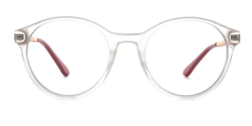 2066 Amir Round clear glasses