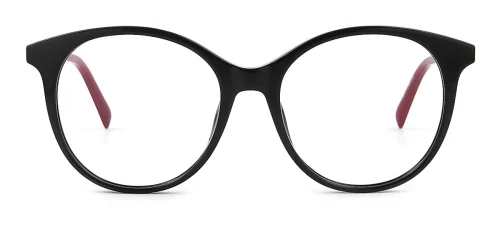 2067 Hannan Round,Oval black glasses
