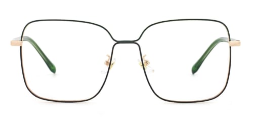 2068 Abu Rectangle green glasses