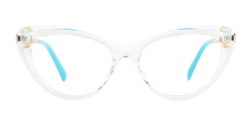 20731 Madge Cateye clear glasses