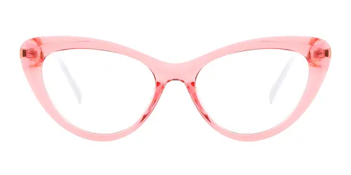 20731 Madge Cateye pink glasses