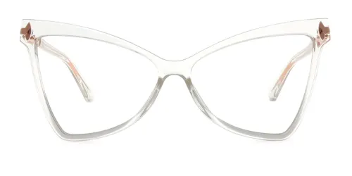 2077 Arleen Butterfly, clear glasses