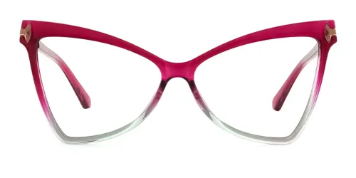 2077 Arleen Butterfly, purple glasses