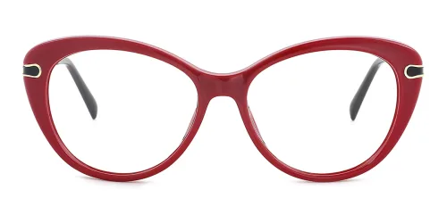 2088 Peachey Cateye red glasses