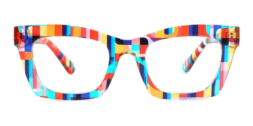 2105 Roxie Rectangle multicolor glasses