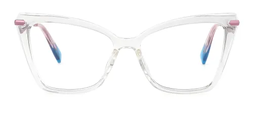 2106 Carolina Cateye clear glasses