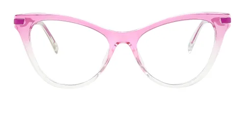 2109C Rina Cateye pink glasses