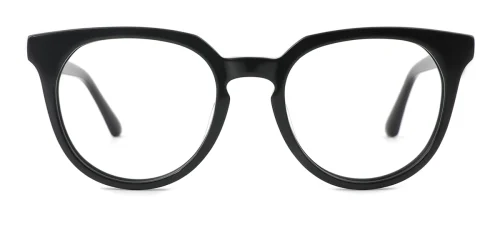 21108 Ena Round,Oval black glasses