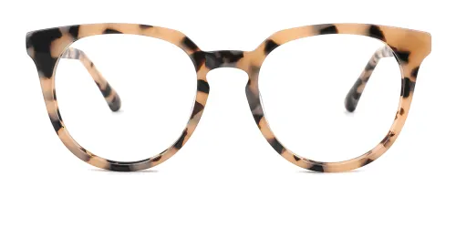 21108 Ena Oval tortoiseshell glasses