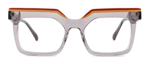 21119 Gittel Rectangle, grey glasses