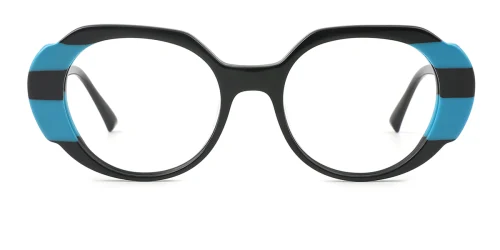 21121 Aeolus Oval blue glasses