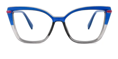 2112X Nakitta Cateye blue glasses