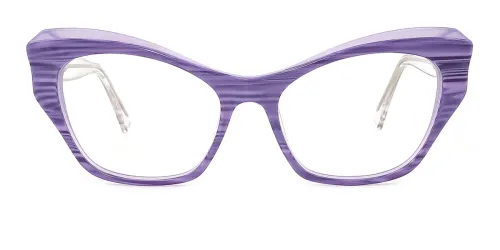 21132 Arlynda Cateye, purple glasses