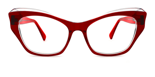 21132 Arlynda Cateye, red glasses