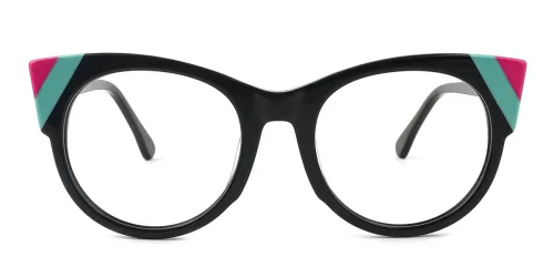 21143 Traveller Cateye black glasses