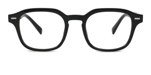 2118X Tevin Rectangle, black glasses