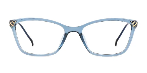 21194 Elena Cateye,Rectangle blue glasses