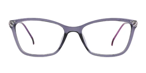 21194 Elena Cateye,Rectangle purple glasses