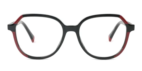 2139 Dinah Geometric, black glasses
