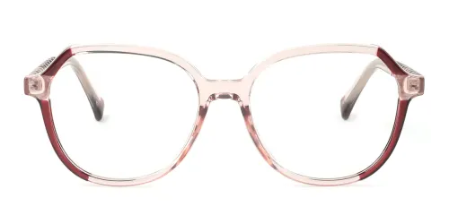 2139 Dinah Geometric, pink glasses