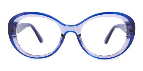 2146 Shelley Oval blue glasses