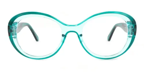 2146 Shelley Oval green glasses