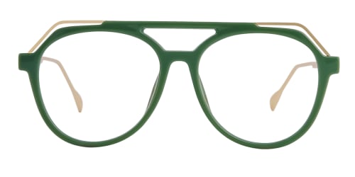 2151 Annabal Aviator green glasses
