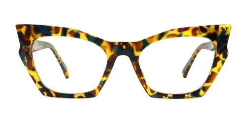 2158 Hallie Cateye tortoiseshell glasses