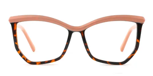 2161 Vesna Geometric tortoiseshell glasses