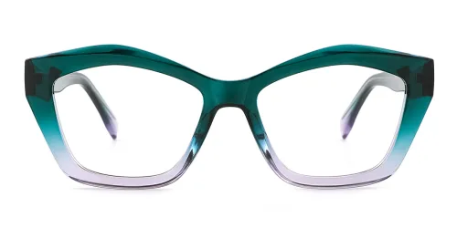 2169 Rolando Cateye green glasses