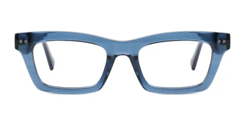 2191 Elkins Rectangle blue glasses