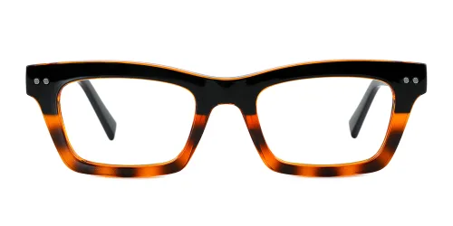 2191 Elkins Rectangle tortoiseshell glasses