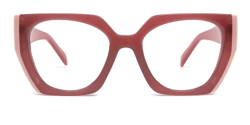 2194 Cinderella Rectangle,Geometric pink glasses
