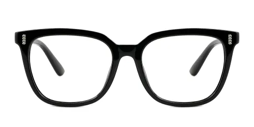 22008 Welsie Rectangle black glasses