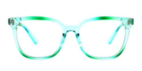 22008 Welsie Rectangle green glasses