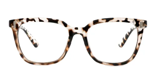 22008 Welsie Rectangle tortoiseshell glasses